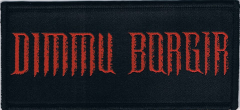 Dimmu Borgir | Logo Red Woven Patch