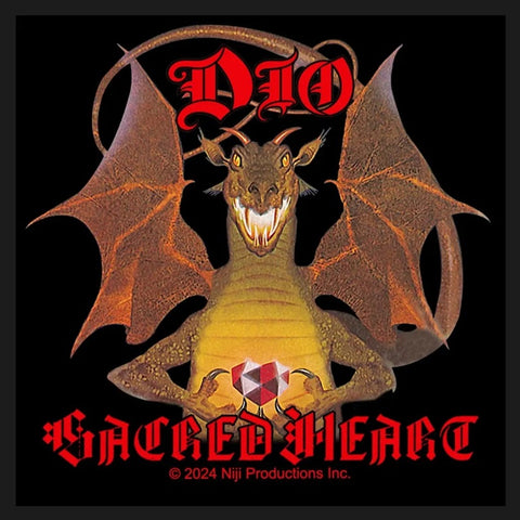 Dio | Sacred Heart Woven Patch