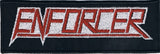 Enforcer | Stitched Red White Logo