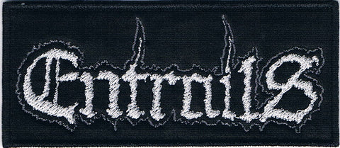 Entrails | Stitched White Grey Logo