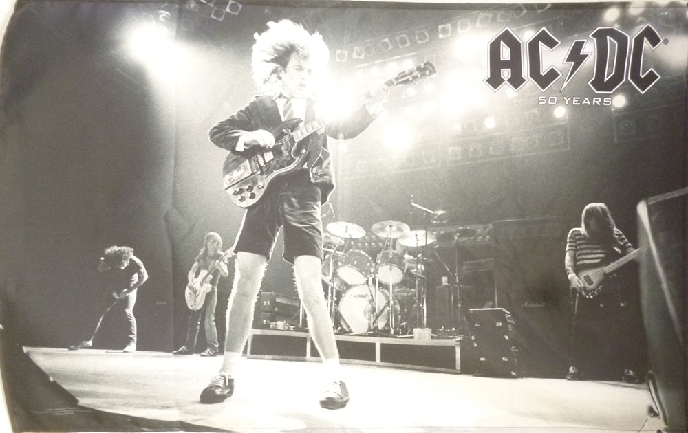 AC/DC | 50 Years Flag – Goddess.nl