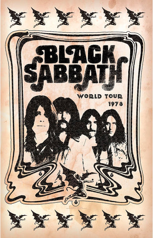 Black Sabbath | World Tour 1978 Flag