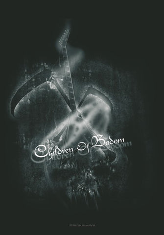 Children of Bodom | Guitar & Scythes Flag