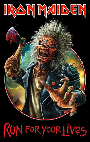 Iron Maiden | Run For Your Lives Flag