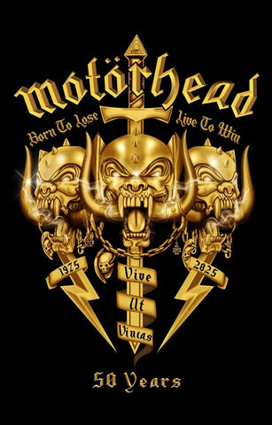 Motorhead | Born To Lose 50 Years Flag