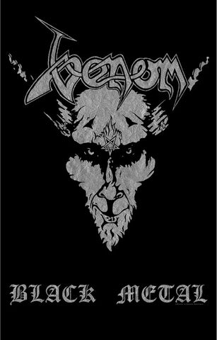Venom | Black Metal Silver Flag