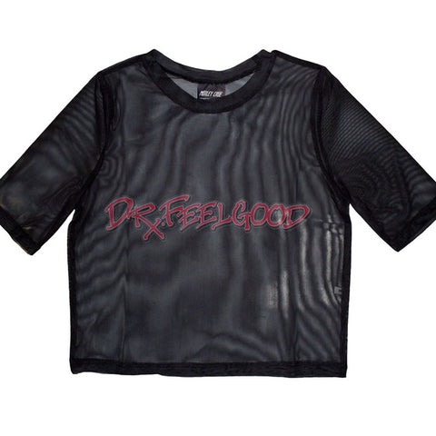 Motley Crue | Dr. Feelgood Mesh Crop GS