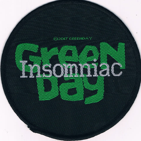 Green Day | Insomniac Woven Patch