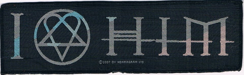 Him | I Love Him Stripe Woven Patch