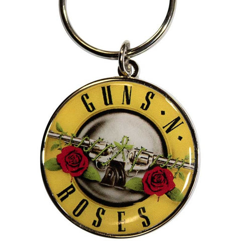 Guns & Roses | Keyring Bullet Logo