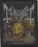 Mayhem | Liturgy of Death Woven Patch