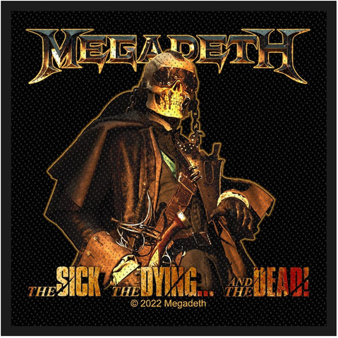 Megadeth | The Sick, The Dying & The Dead Woven Patch
