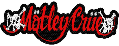 Motley Crue | Dr. Feelgood Logo Cut Out Patch