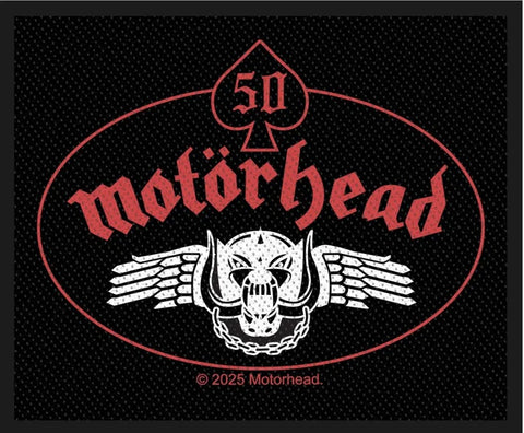 Motorhead | Winged Warpig 50 Woven Patch