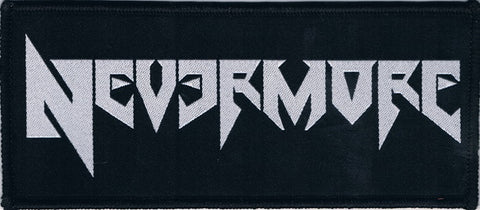 Nevermore | White Logo Woven Patch