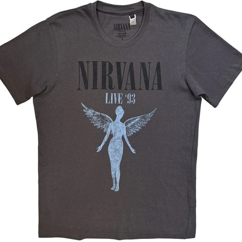 Nirvana | Live '93 Angel Chargoal Grey TS
