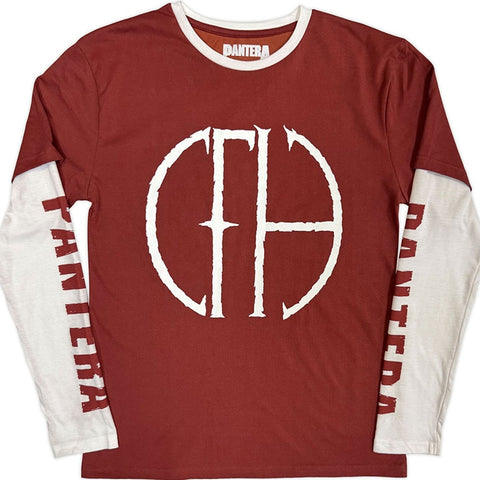 Pantera | Frayed Logo Raglan LS