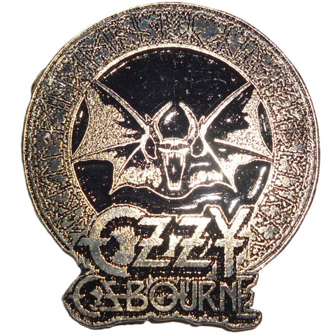 Ozzy Osbourne | Pin Badge Bat & Runes