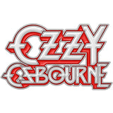Ozzy Osbourne | Pin Badge Red White Logo