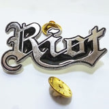Riot | Pin Badge Logo
