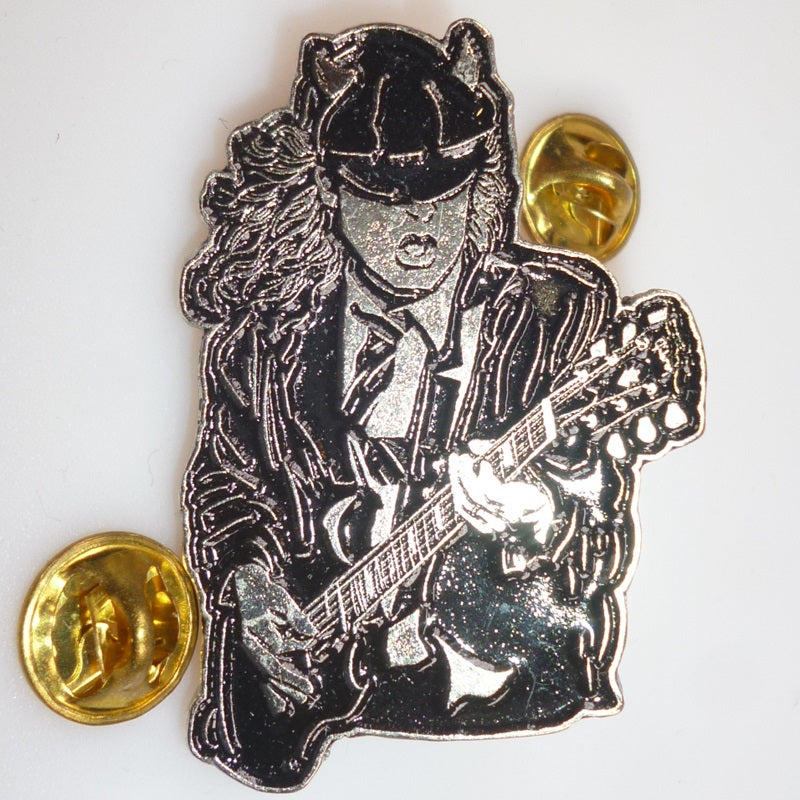 AC/DC | Pin Badge Angus Guitar – Goddess.nl