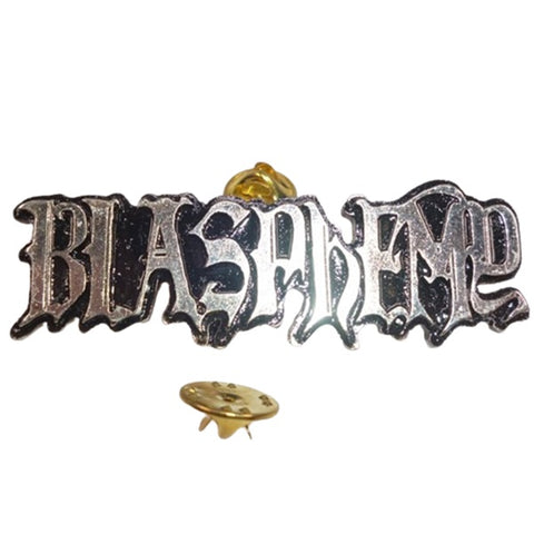 Blasphemy | Pin Badge New Logo 3D
