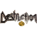 Destruction | Pin Badge Long Logo