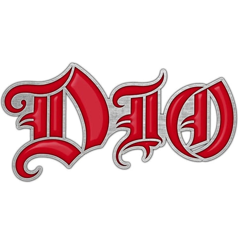 Dio | Pin Badge Red Logo