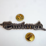 Enslaved | Pin Badge Vertebrea Logo