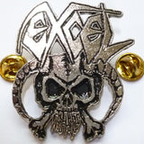 Excel | Pin Badge Logo Skull