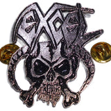 Excel | Pin Badge Logo Skull