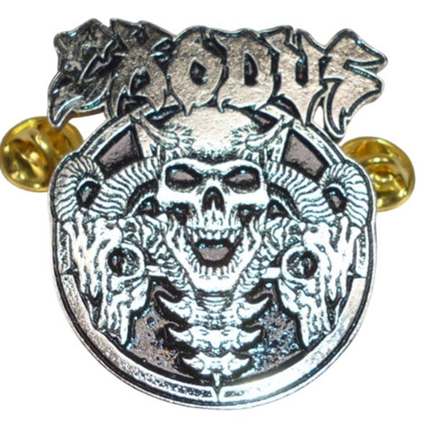 Exodus | Pin Badge Horns Skull