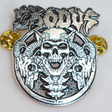 Exodus | Pin Badge Horns Skull