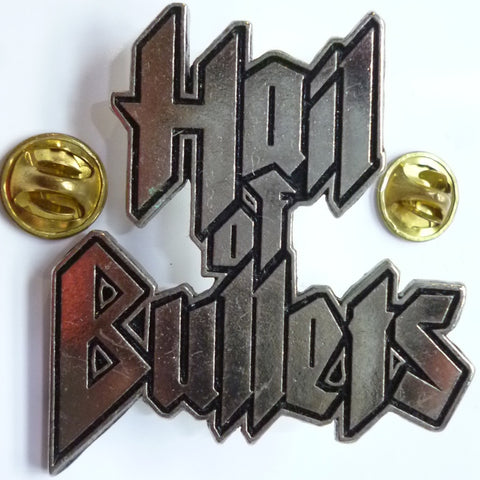Hail of Bullets | Pin Badge Logo