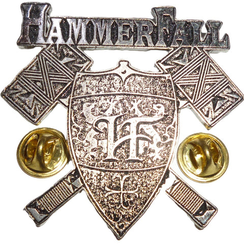 Hammerfall | Pin Badge Shield
