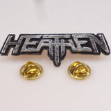 Heathen | Pin Badge Logo 3D