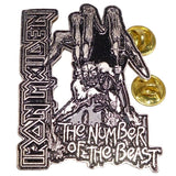 Iron Maiden | Pin Badge Number Hand