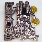 Iron Maiden | Pin Badge Number Hand