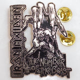 Iron Maiden | Pin Badge Number Hand