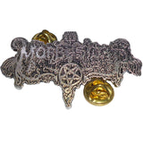 Morbosidad | Pin Badge Logo
