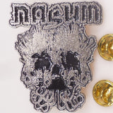 Nasum | Pin Badge Logo Skulls