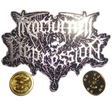 Nocturnal Depression | Pin Badge Logo
