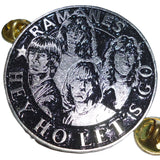 Ramones | Pin Badge Hey Ho Let's Go Members
