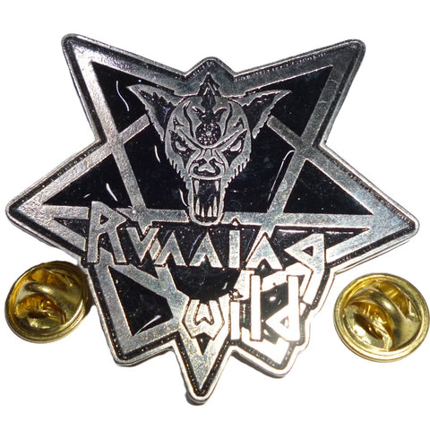 Running Wild | Pin Badge 1984