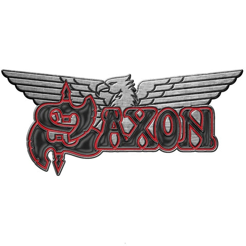 Saxon | Pin Badge Eagle Logo