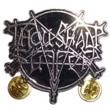 Thou Shall Suffer | Pin Badge Penta Logo