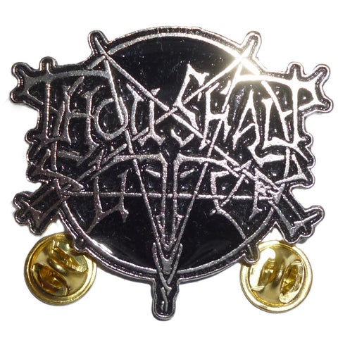 Thou Shall Suffer | Pin Badge Penta Logo