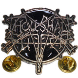 Thou Shall Suffer | Pin Badge Penta Logo