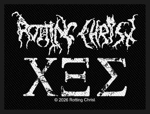Rotting Christ | Logo 666 Woven Patch