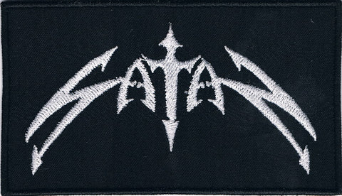 Satan | Stitched White Logo